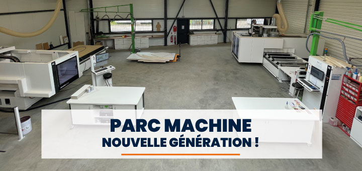 Notre parc machine : Technologie de pointe pour des projets d’envergure