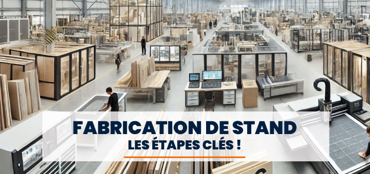 Les étapes clés pour la fabrication d’un stand sur mesure