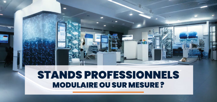 fabrication de stand | stand sur mesure | stand modulaire | stand pour salon | menuiserie de stand