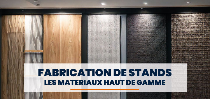 fabrication stand haut de gamme | fabrication stand d'exposition | menuiserie ecoresponsable | stands sur mesure | installation de stands