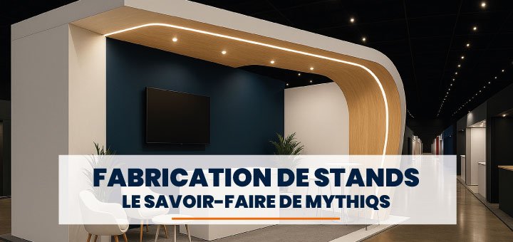 Derrière les stands : l’excellence de fabrication signée Mythiqs