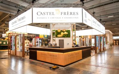 Stand sur mesure en remontage Castel Frères– WINE PARIS