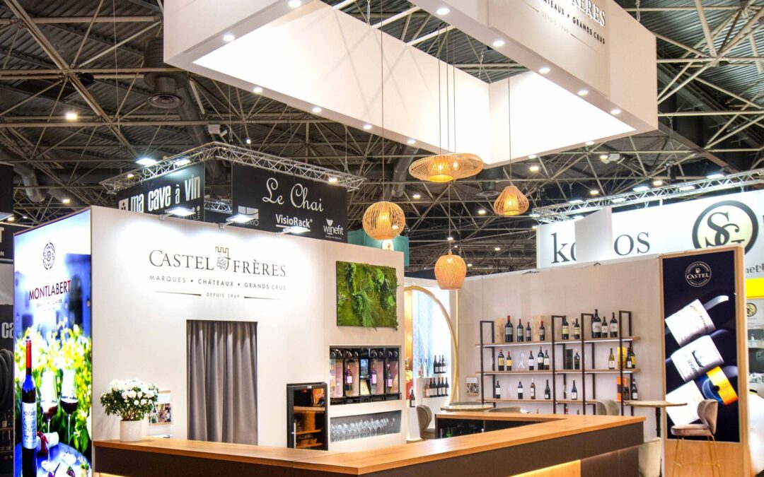 Stand sur mesure en remontage Castel Frères– SIRHA