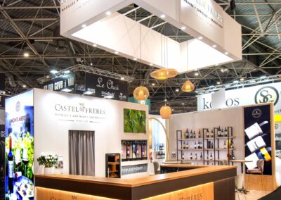 Stand sur mesure en remontage Castel Frères– SIRHA