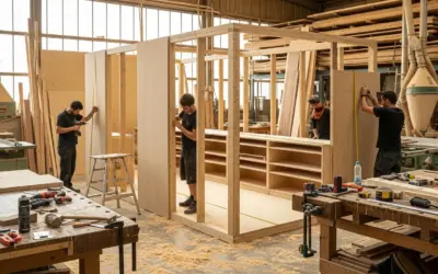 Fabrication d’un Pop-up Store en Centre Commercial