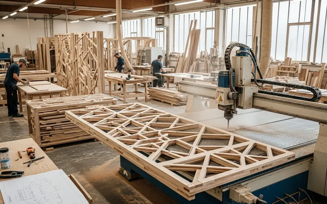 Fabrication stand 100% éco-responsable par Mythiqs