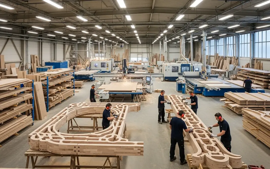 Pourquoi externaliser la fabrication de vos stands sur-mesure à une menuiserie industrielle ?